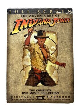 The Adventures Of Indiana Jones Complete Movie Collection Full Screen DVD
